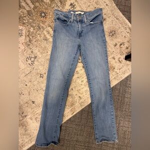 Levi's Light Blue Straight Leg Women's Jeans